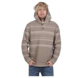 Hurley (S) Modern Surf Poncho Sherpa Hoodie - Olive